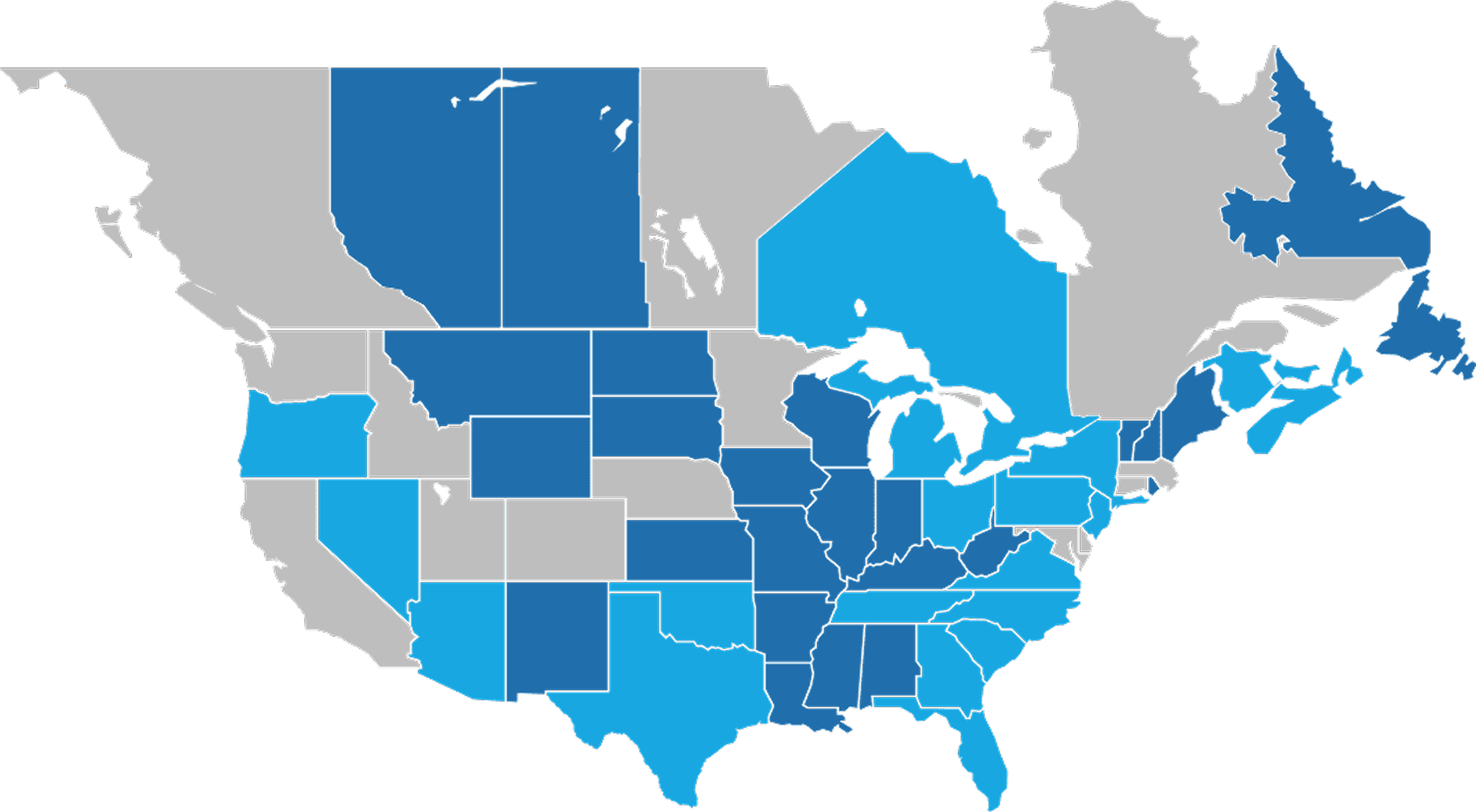 Available Territories Map