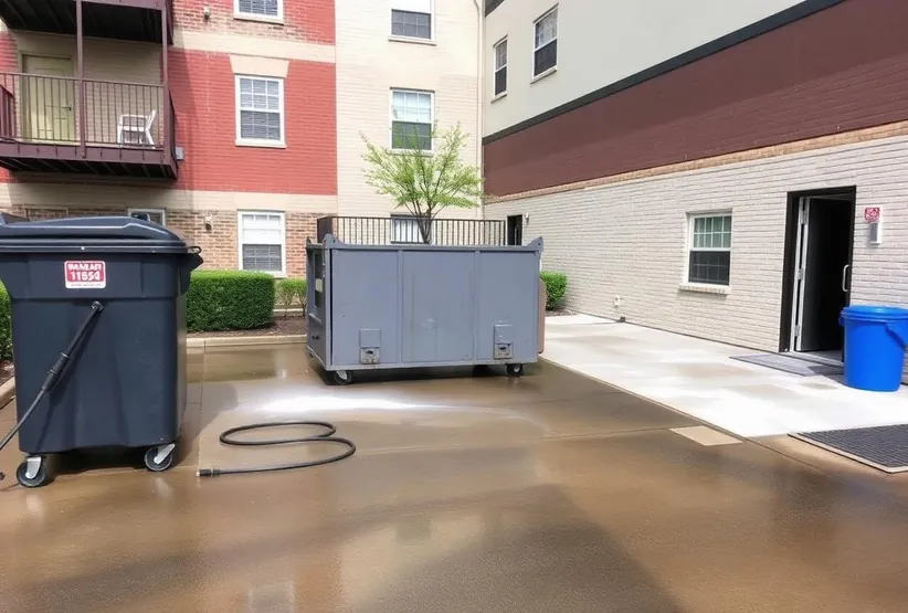 Trash & Waste Area Cleaning